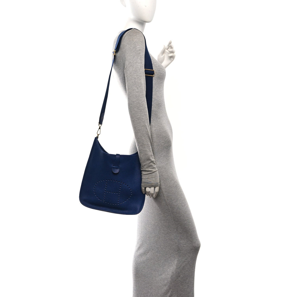 Taurillon Clemence Evelyne III PM Bleu Encre