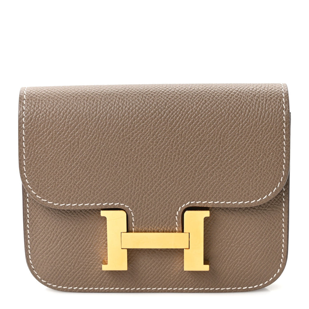 Epsom Constance Slim Wallet Etoupe