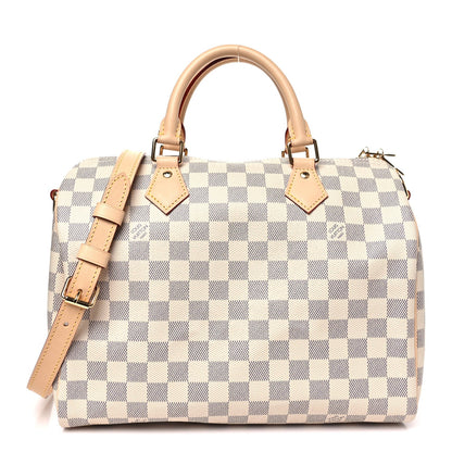 Damier Azur Speedy Bandouliere 30