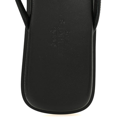 Calfskin Miss Sandals Black