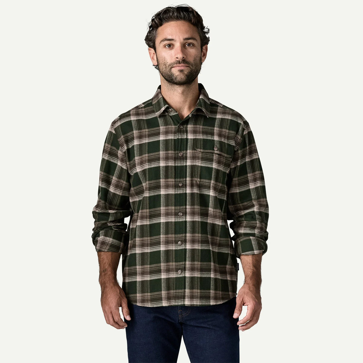 Patagonia M's L/S Light Weight Fjord Flannel Shirt - Men's