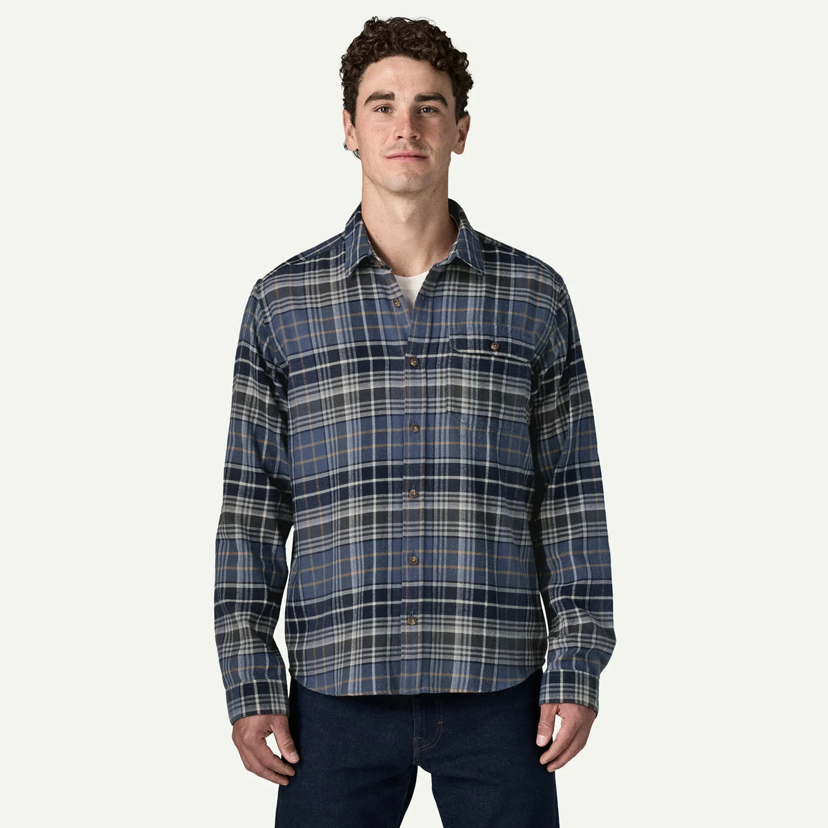 Patagonia M's L/S Light Weight Fjord Flannel Shirt - Men's