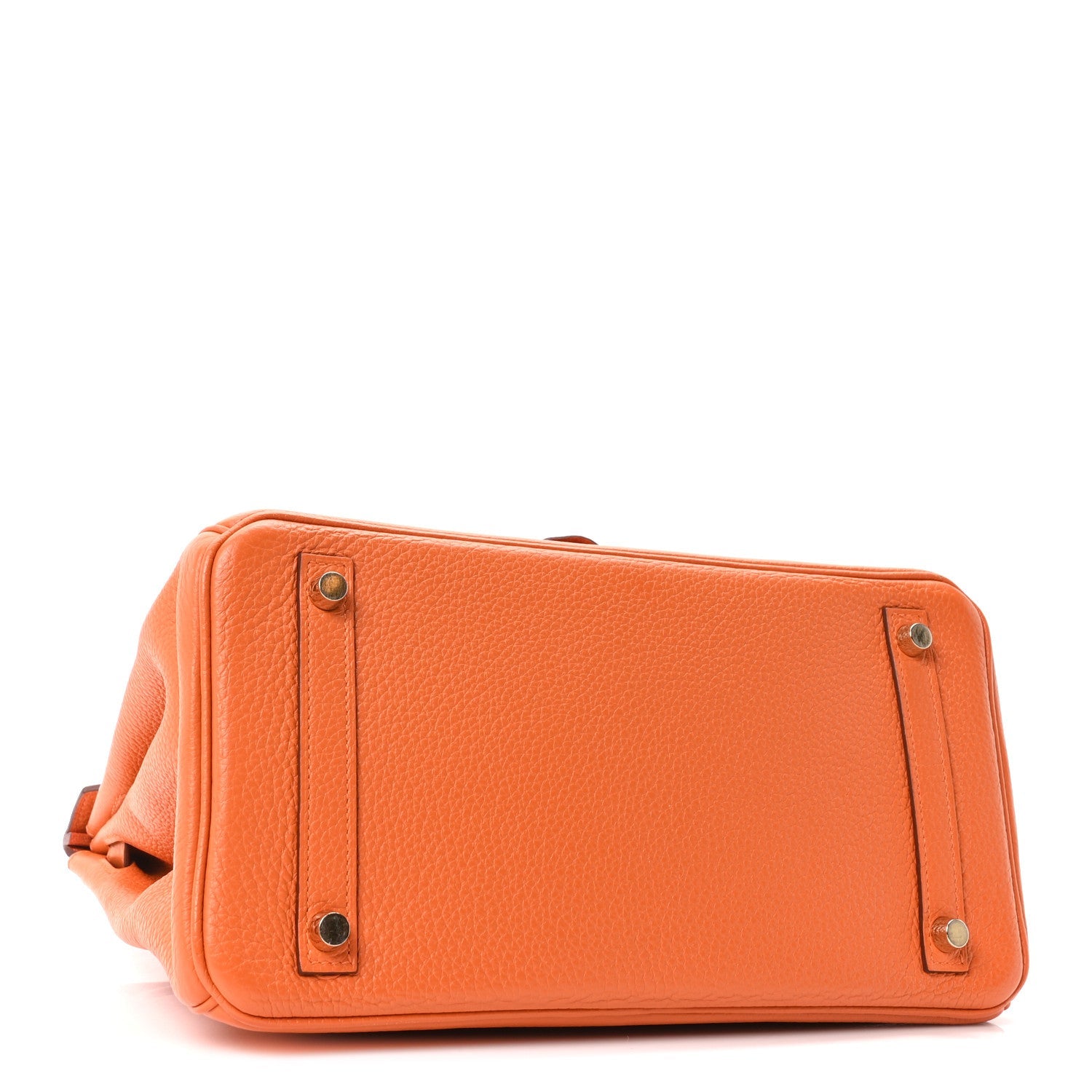 Taurillon Clemence Birkin 30 Orange