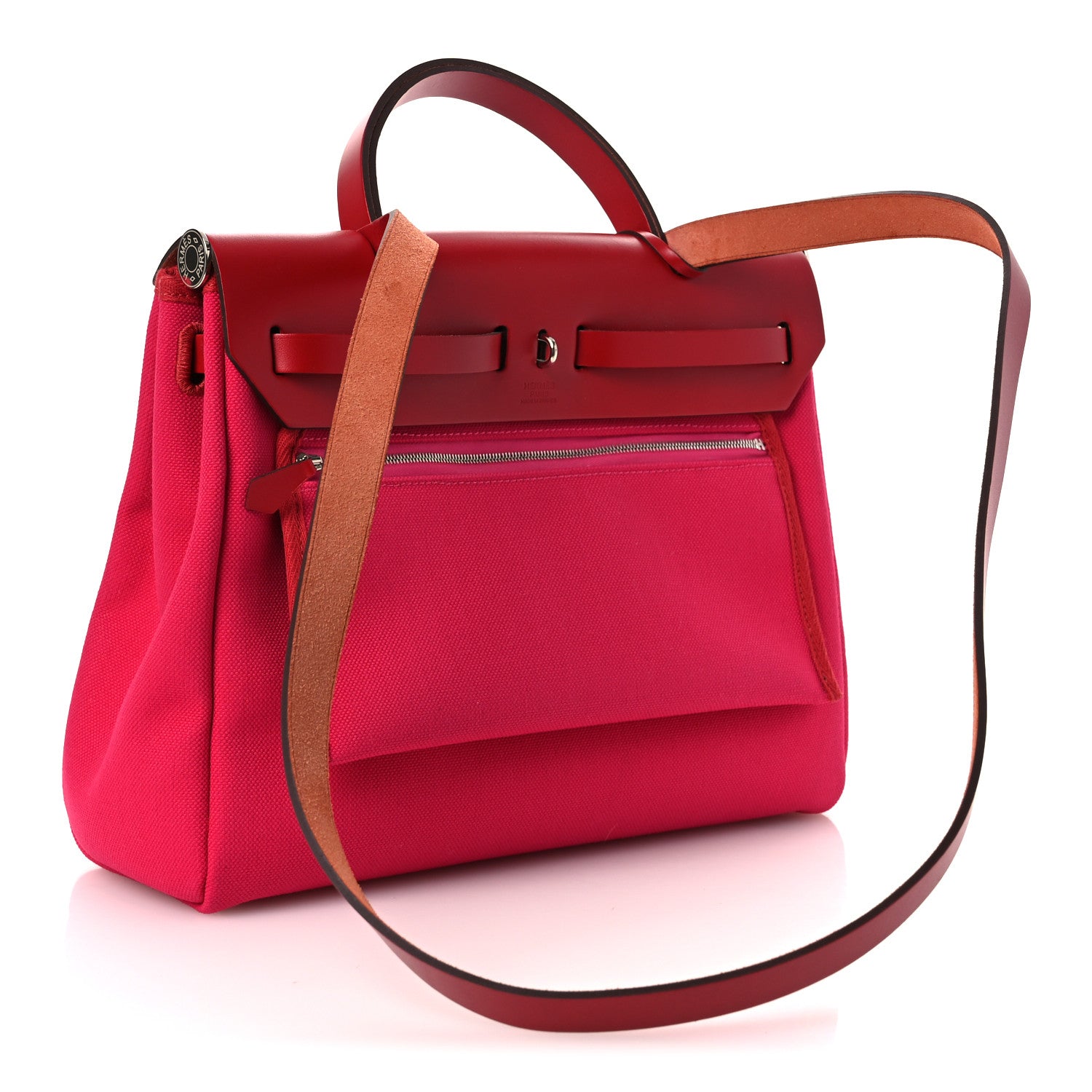 Military Toile Vache Hunter Herbag Zip Retourne PM 31 Rose Mexico Rouge Piment