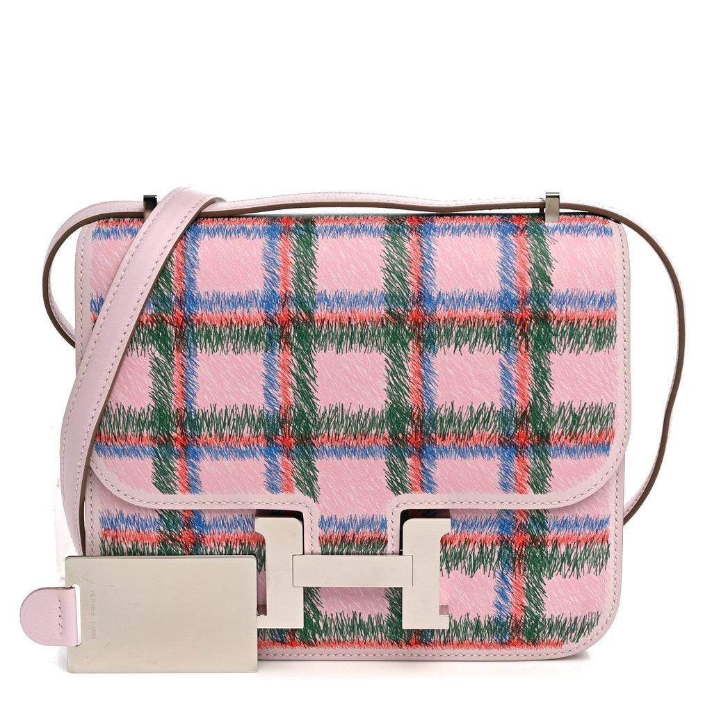 Swift Tartan Printed Constance 18 Mauve Pale
