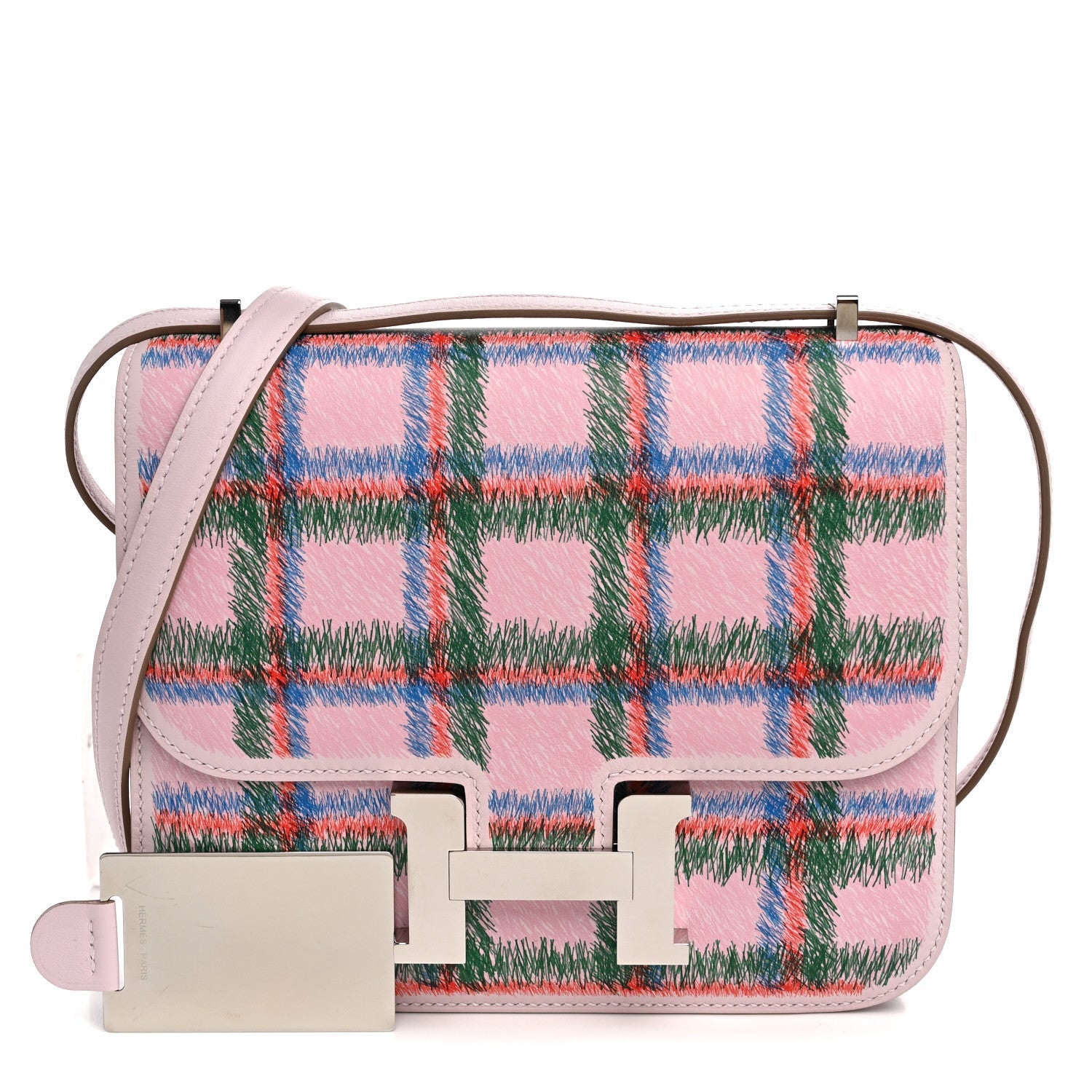Swift Tartan Printed Constance 18 Mauve Pale