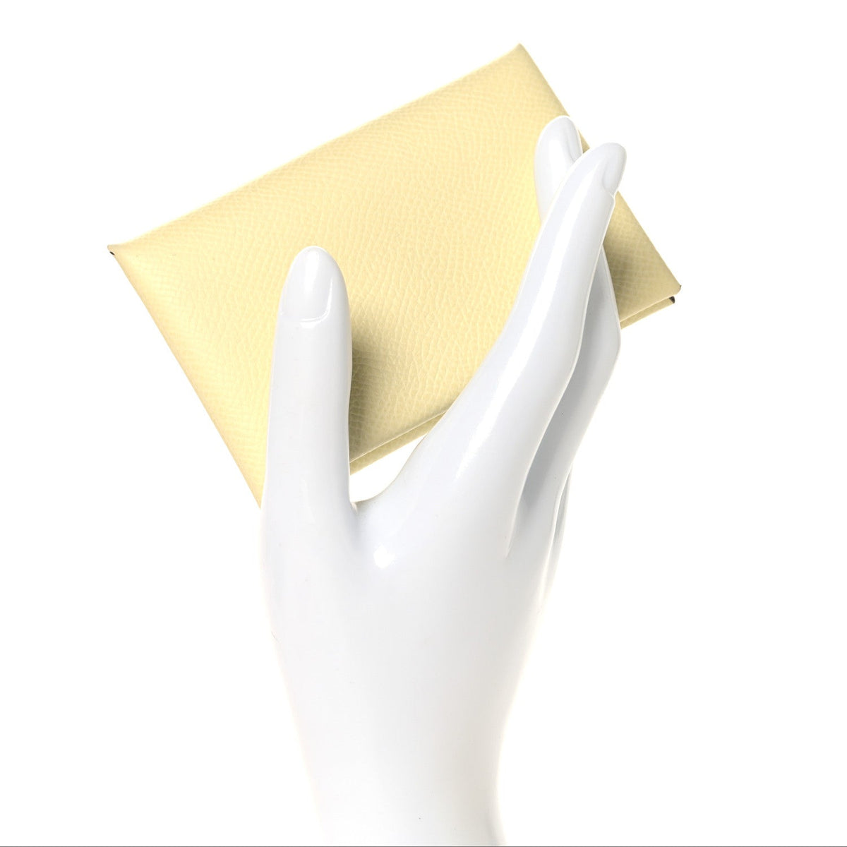 Epsom Calvi Card Case  Jaune Milton