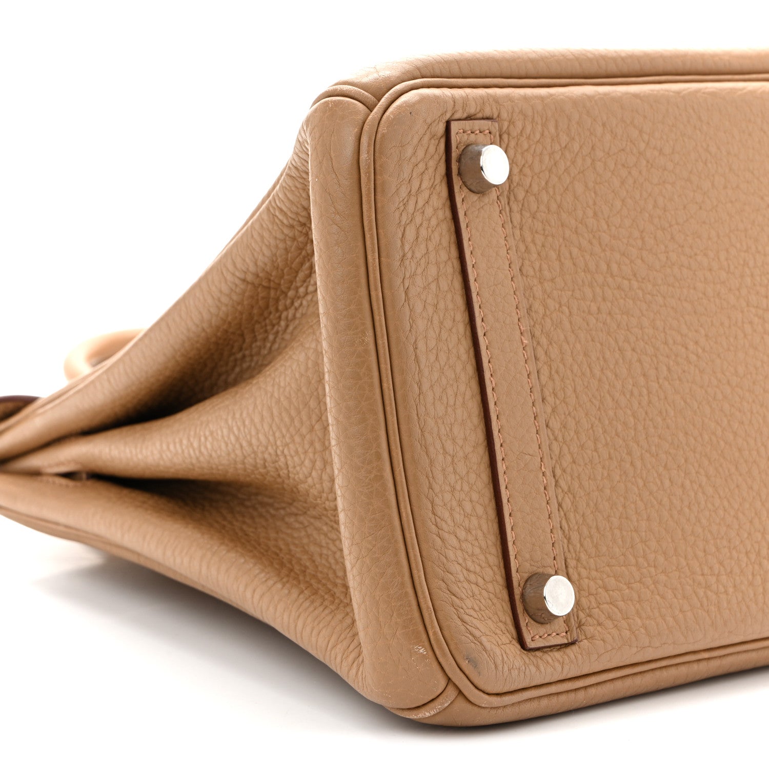 Taurillon Clemence Birkin 30 Biscuit