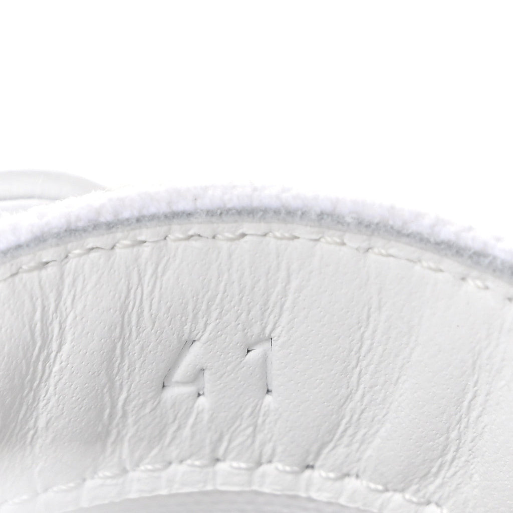 Canvas Embroidered Innocent Sneakers 41 White