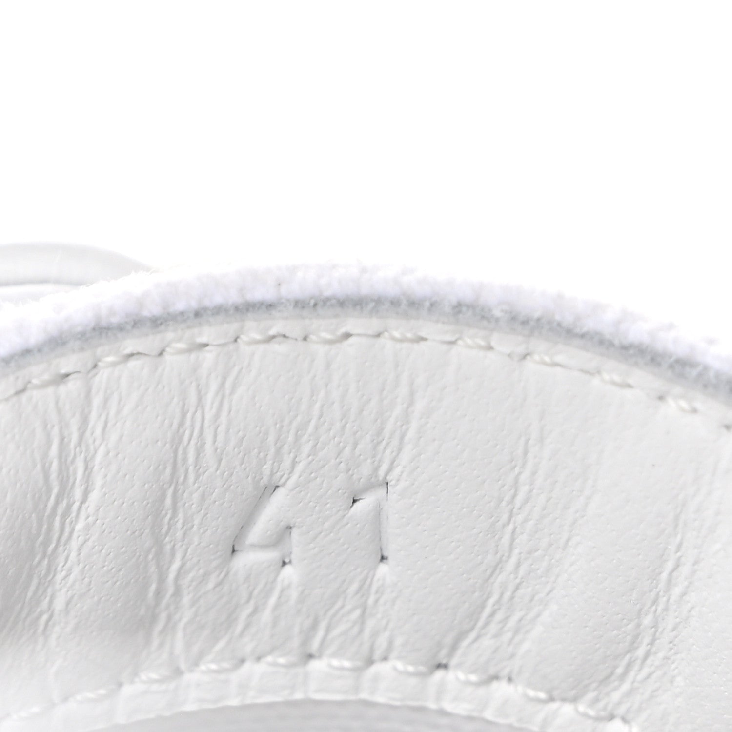 Canvas Embroidered Innocent Sneakers 41 White