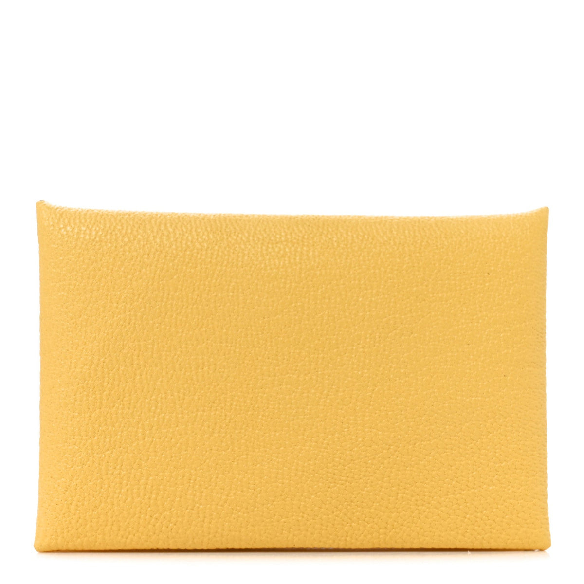 Chevre Mysore Calvi Card Case Jaune Citron