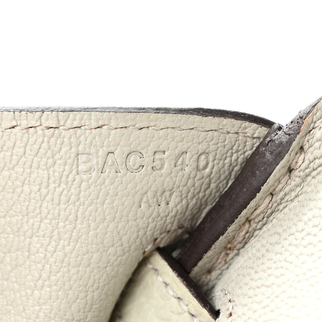 Togo Birkin 25 Gris Neve