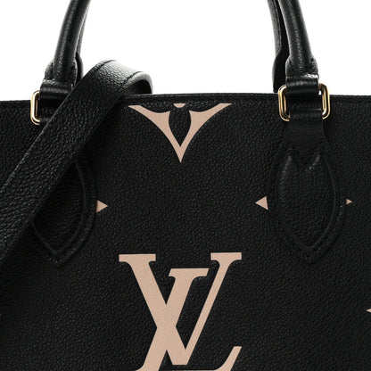 Empreinte Monogram Giant Onthego PM Black Beige