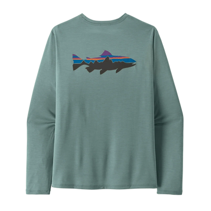 Patagonia L/S Cap Cool Daily Shirt - Fitz Roy Trout - Men's