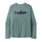 Patagonia L/S Cap Cool Daily Shirt - Fitz Roy Trout - Men's