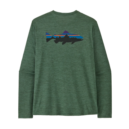 Patagonia L/S Cap Cool Daily Shirt - Fitz Roy Trout - Men's