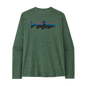 Patagonia L/S Cap Cool Daily Shirt - Fitz Roy Trout - Men's