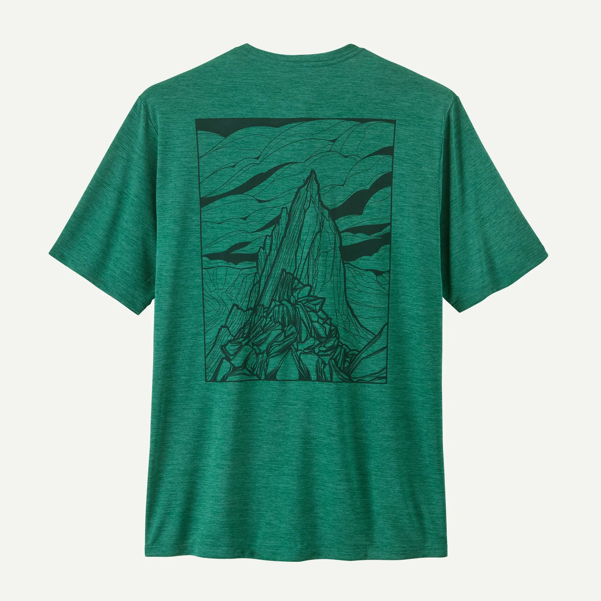 Patagonia Cap Cool Daily Shirt – Men’s Performance T-Shirt Cloud Crag Graphic