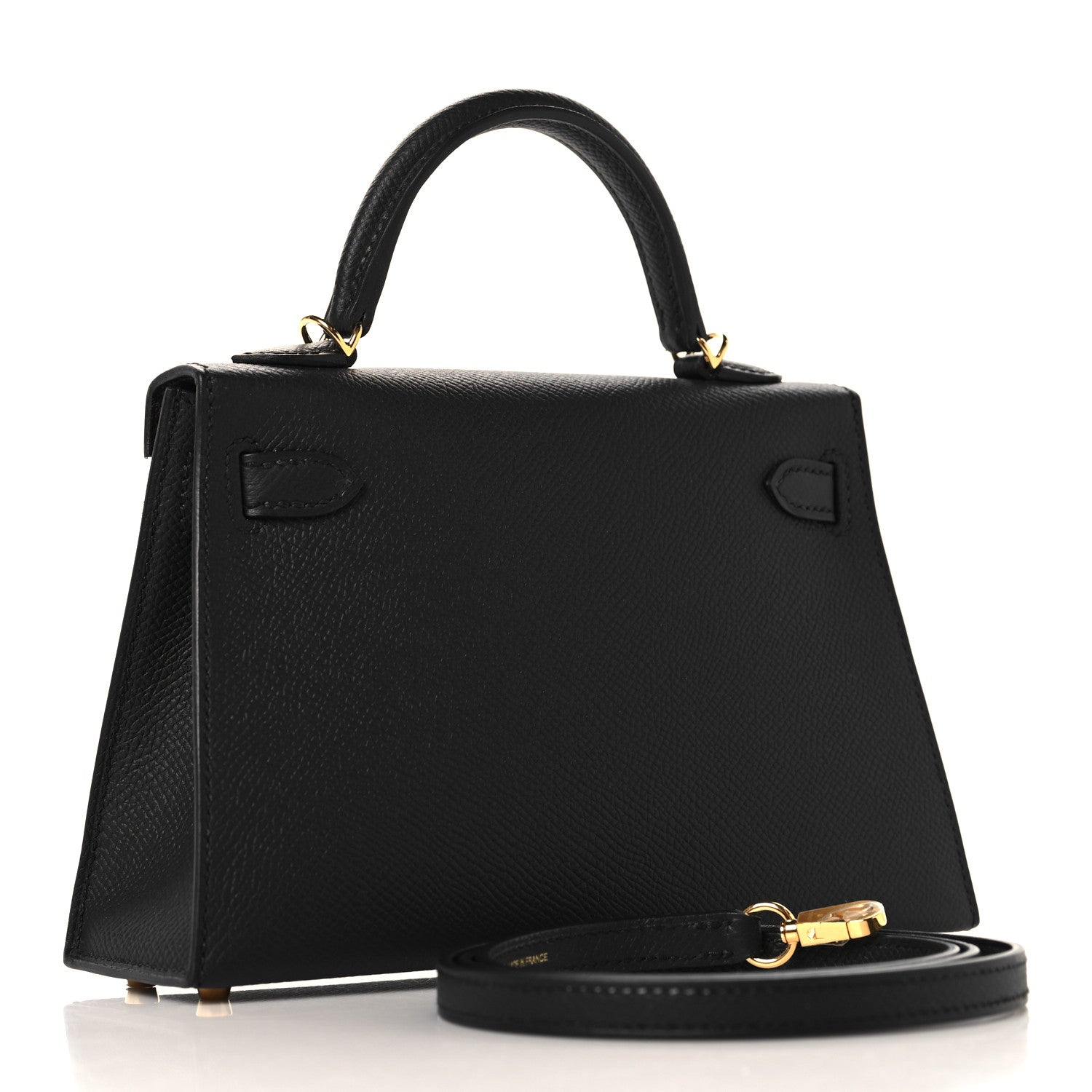 Epsom Mini Kelly Sellier 20 Black