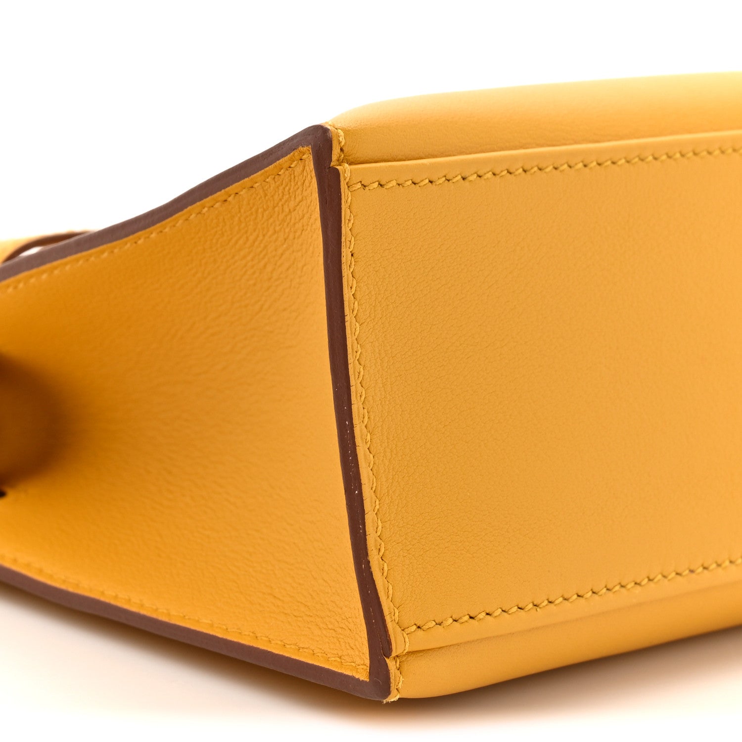 Swift Kelly Pochette Clutch Jaune Ambre