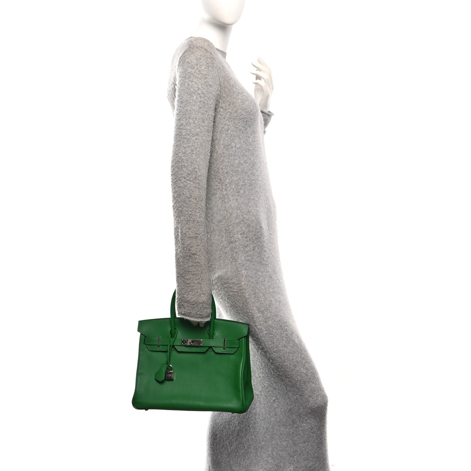 Epsom Birkin 30 Vert Bengale