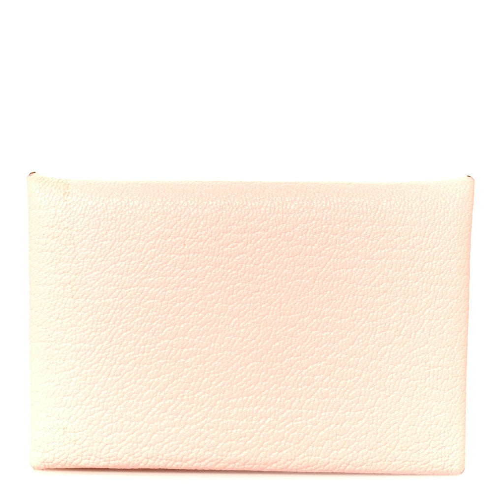 Chevre Mysore Calvi Card Case Mauve Pale