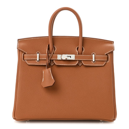 Togo Birkin 25 Gold