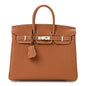 Togo Birkin 25 Gold