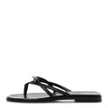 Calfskin Miss Sandals 39 Black