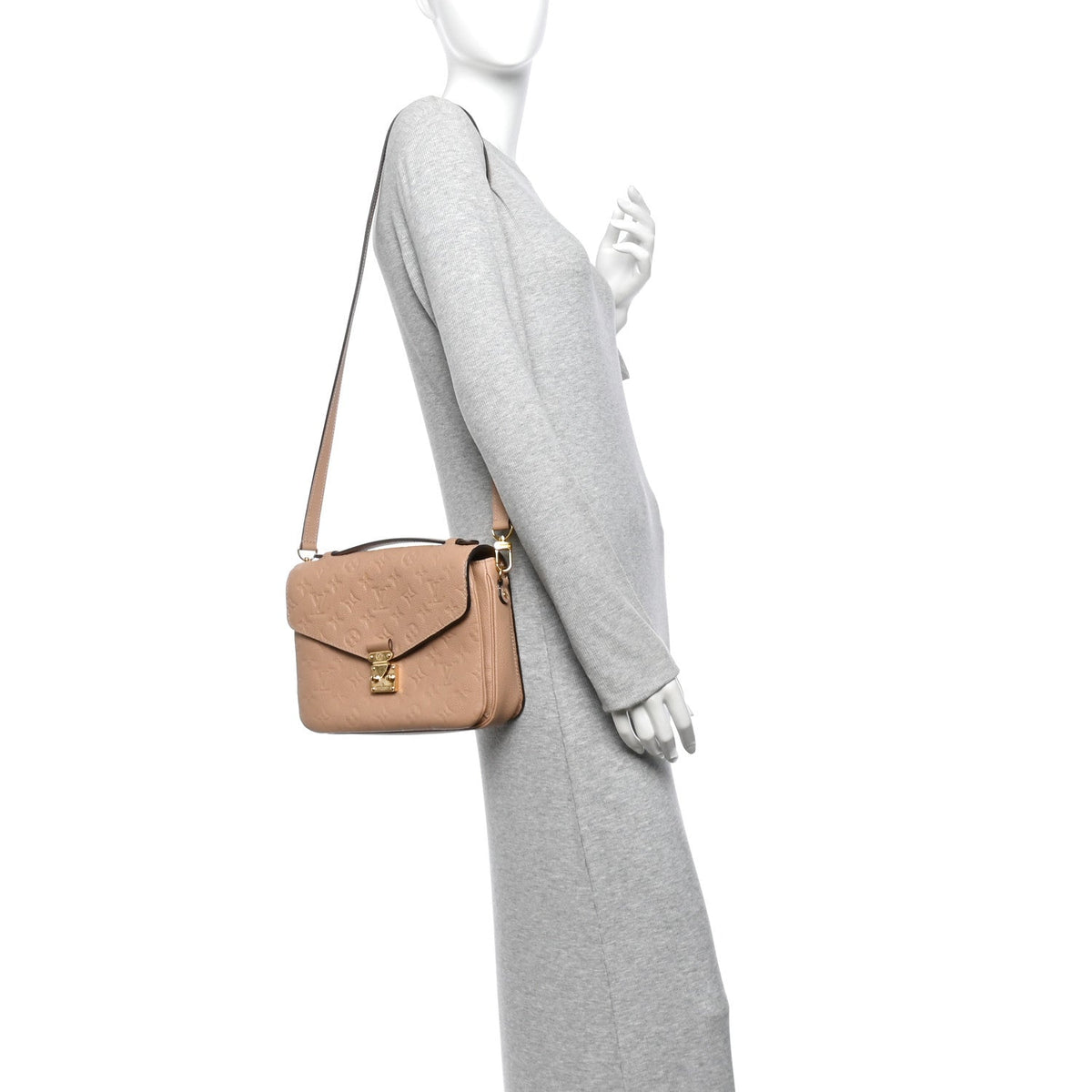 Empreinte Pochette Metis Tourterelle