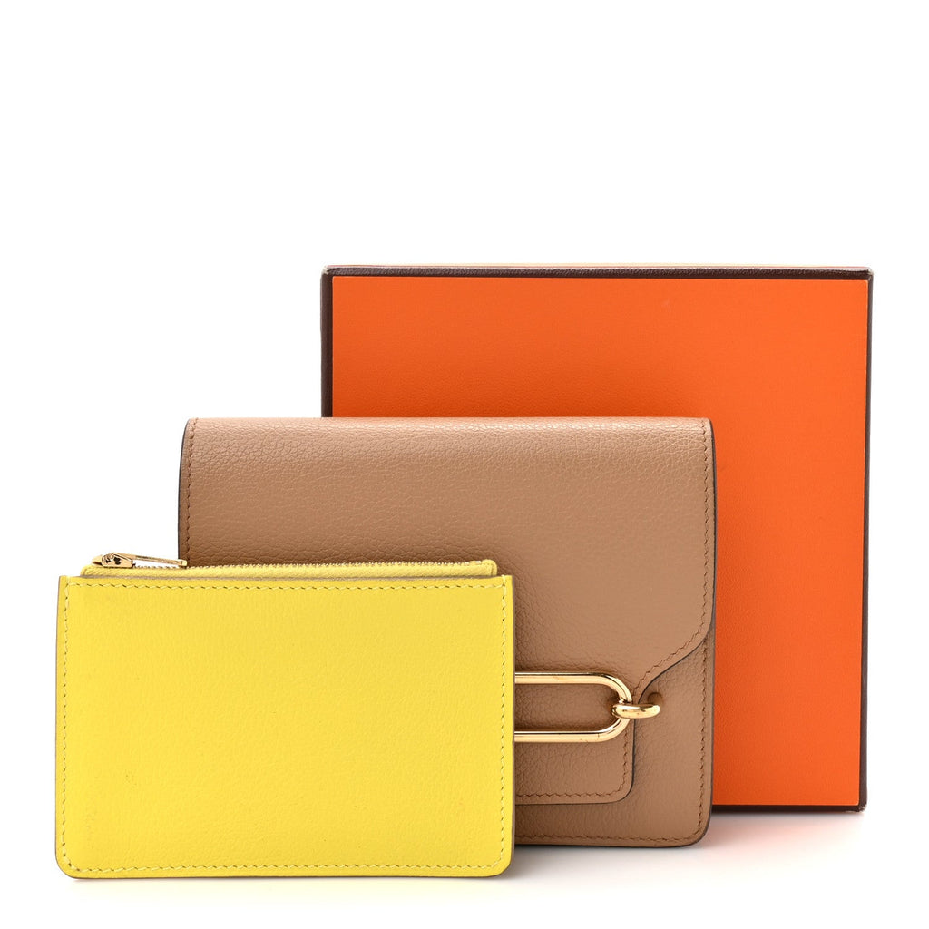 Evercolor Bi-color Roulis Slim Wallet Chai Lime