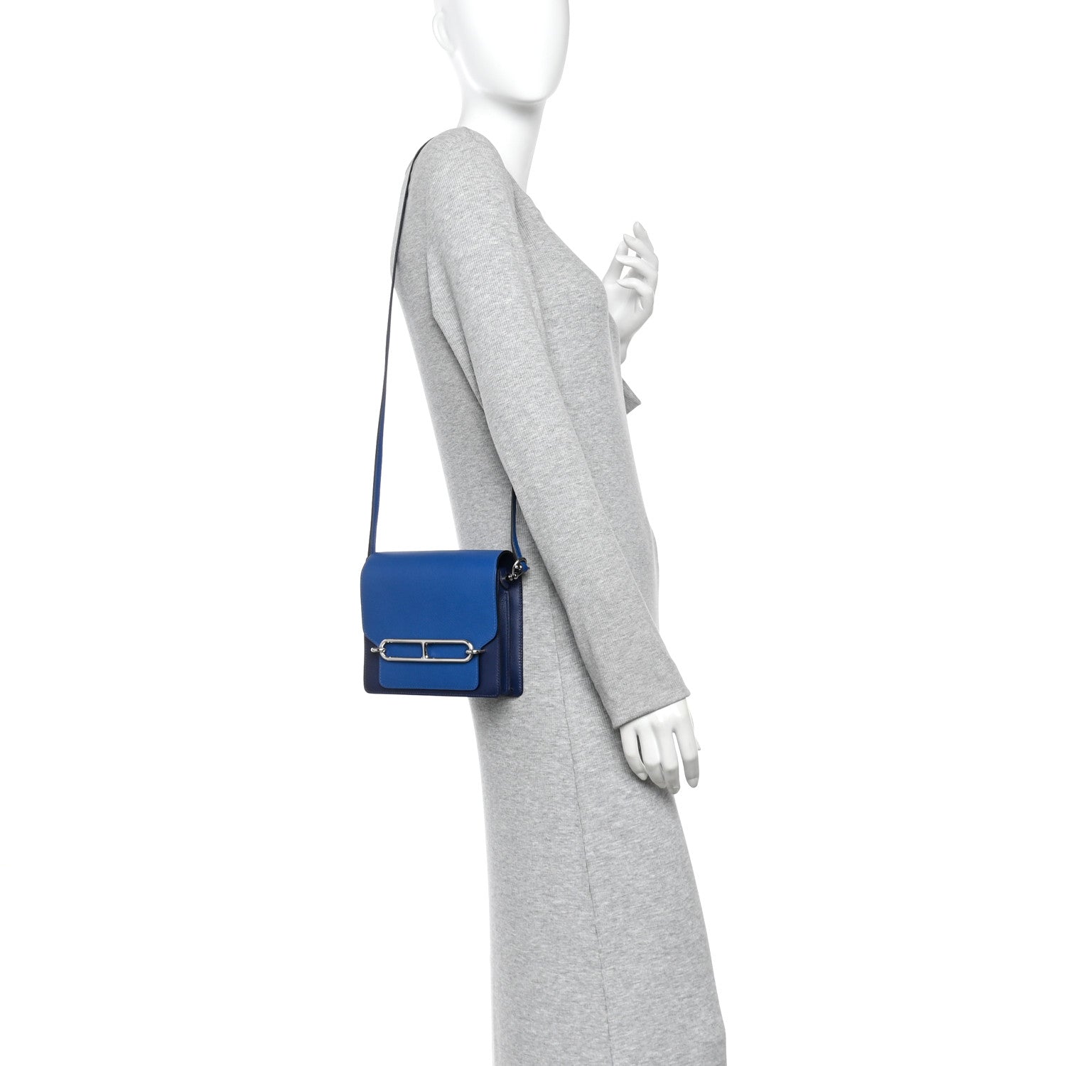 Evercolor Bi-color Mini Sac Roulis Bleu Saphir Bleu France