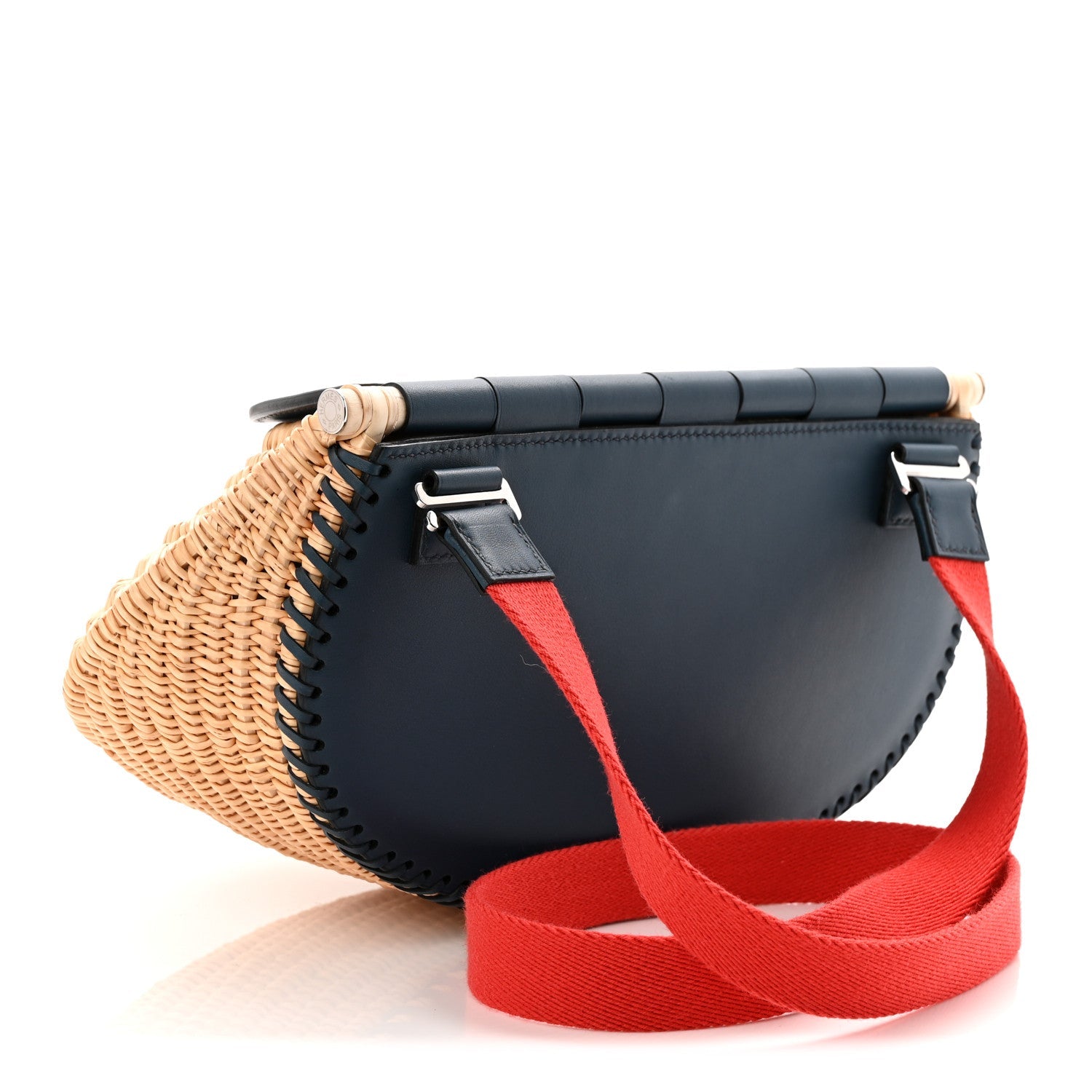 Swift Wicker Picnic Fishing Bag Bleu de Prusse