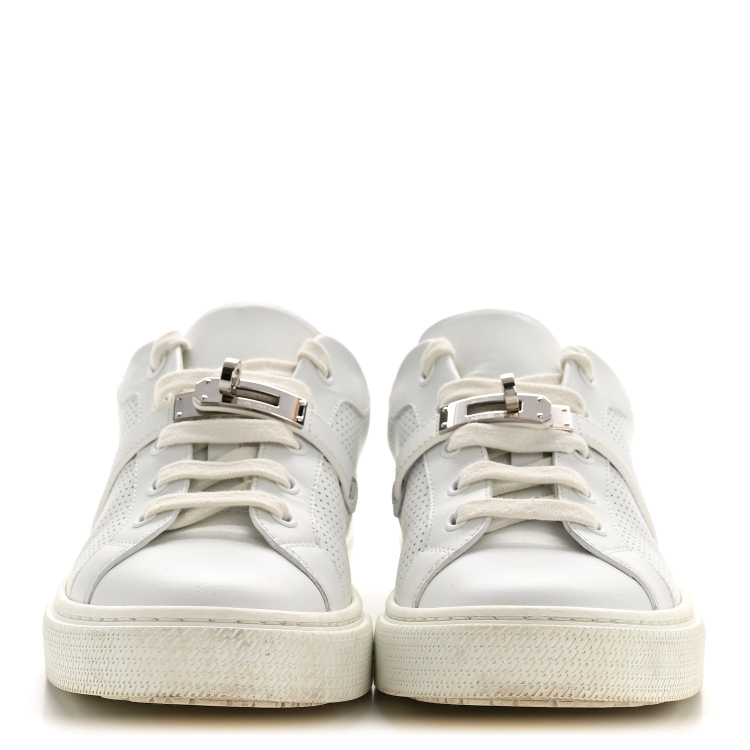 Calfskin Day Sneakers 37 White