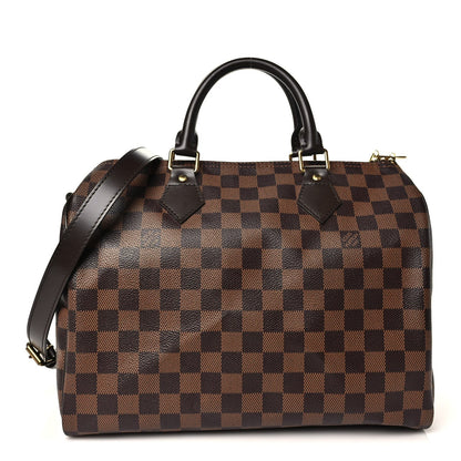 Damier Ebene Speedy Bandouliere 30