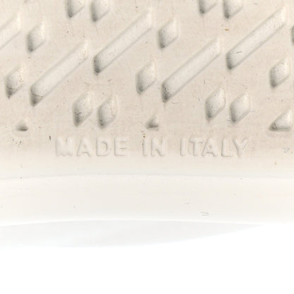 Calfskin Womens Happy Sneakers White