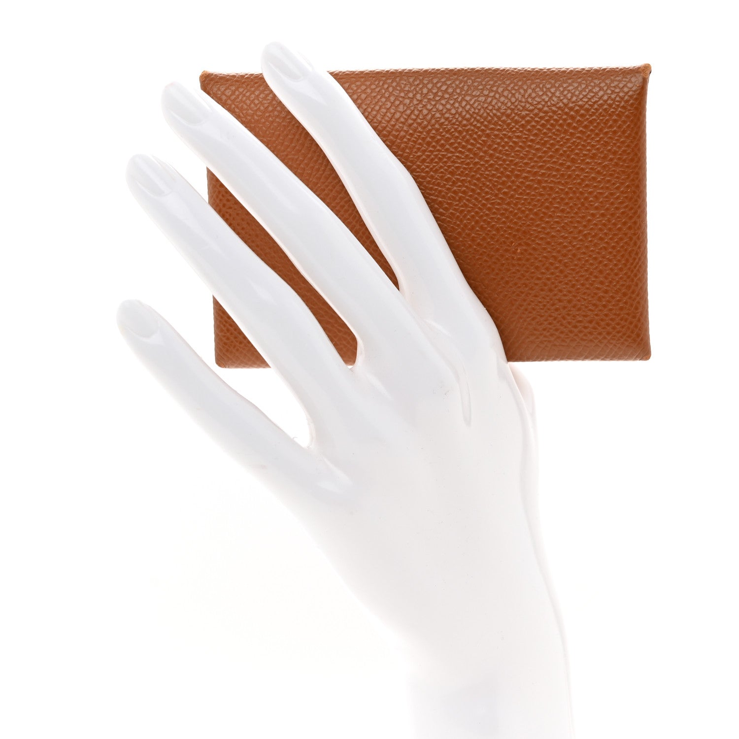 Epsom Calvi Card Case Gold
