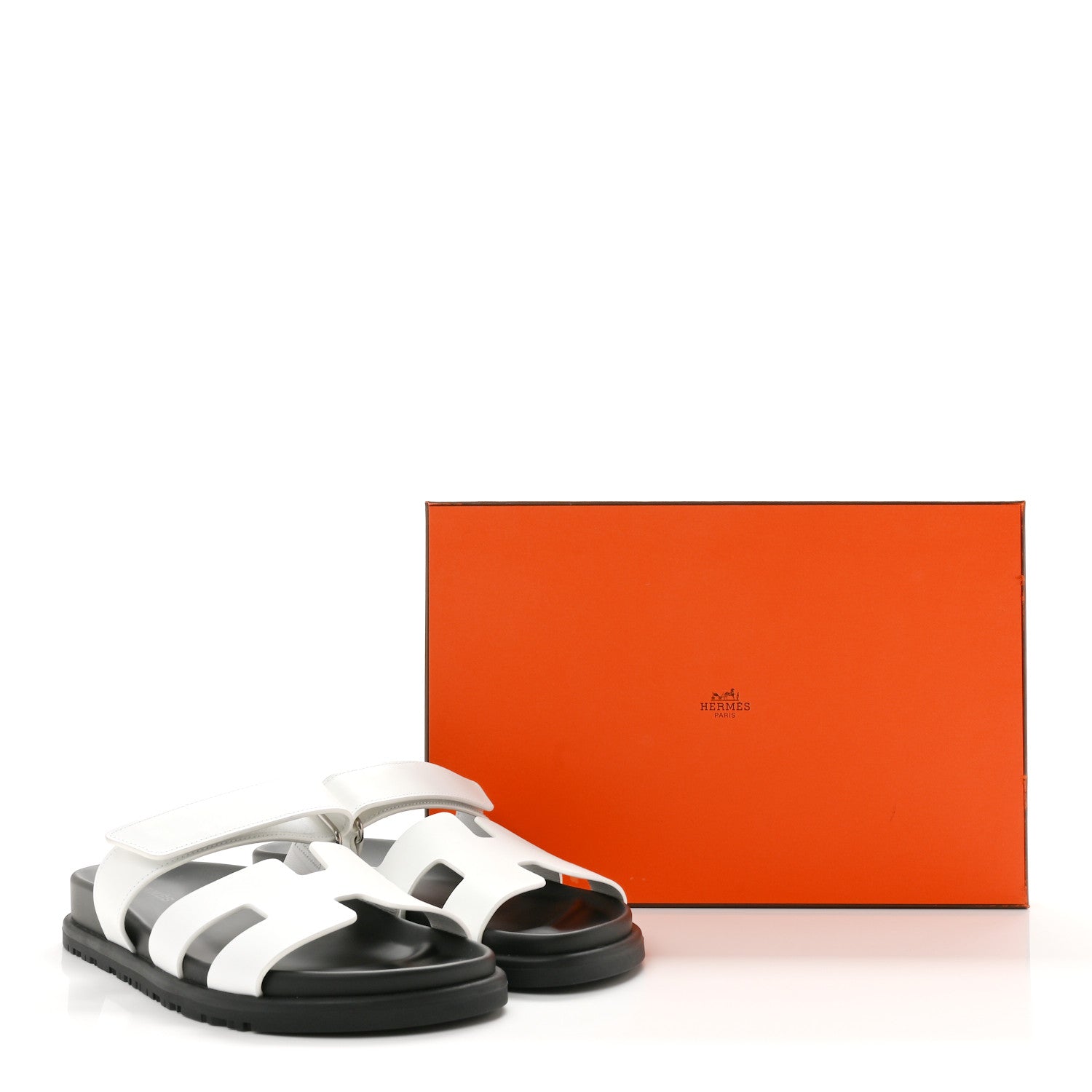 Calfskin Womens Chypre Sandals 36.5 White