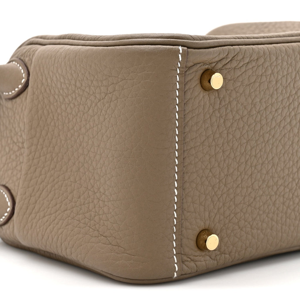Taurillon Clemence Mini Lindy 20 Etoupe