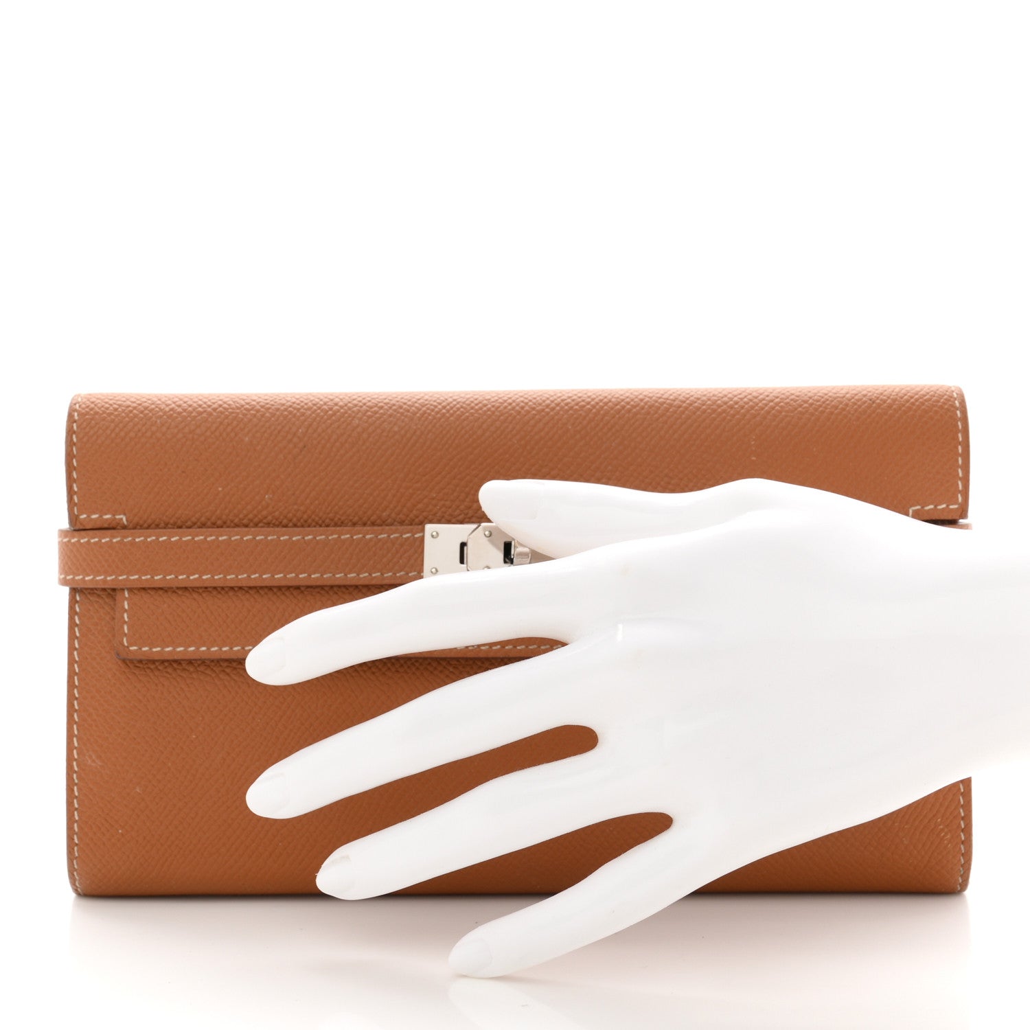 Epsom Kelly Longue Wallet Gold