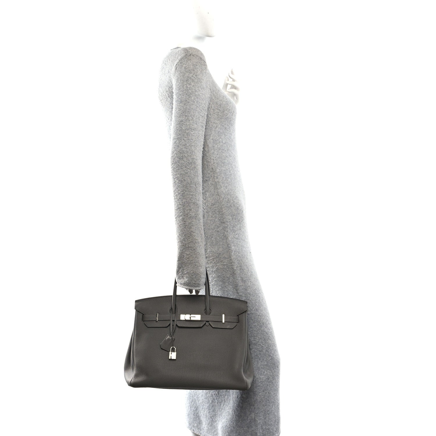 Togo BIRKIN 35 Gris Meyer