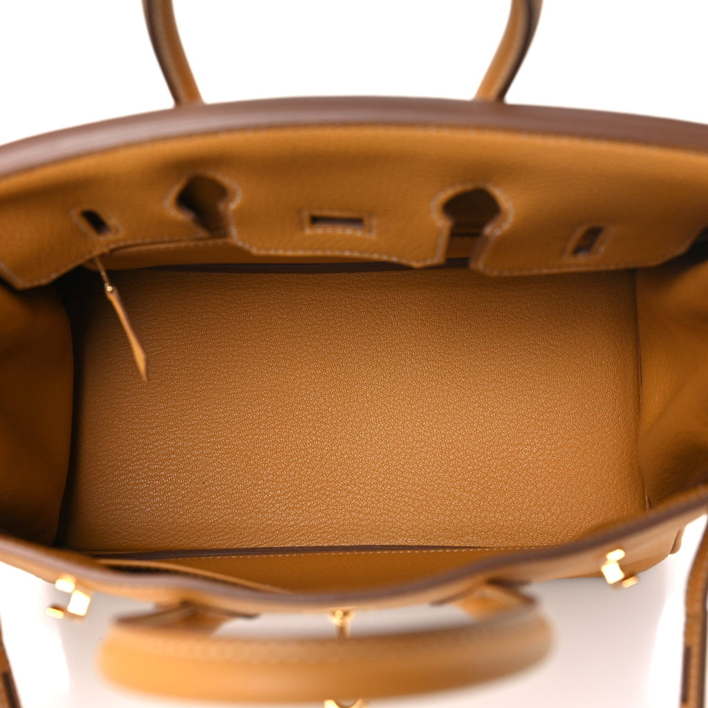 Togo Birkin 25 Natural Sable