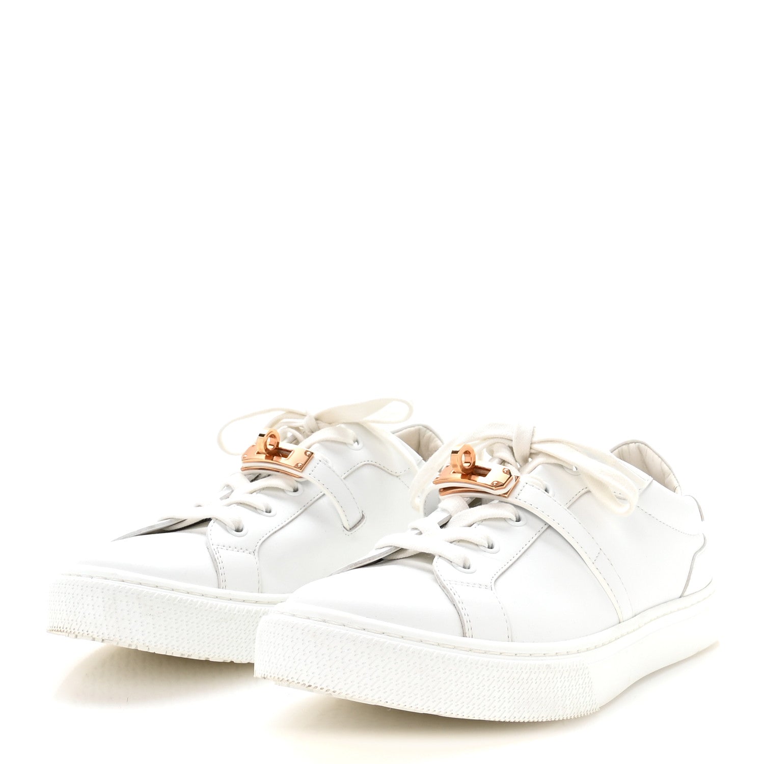 Calfskin Day Sneakers 39 White