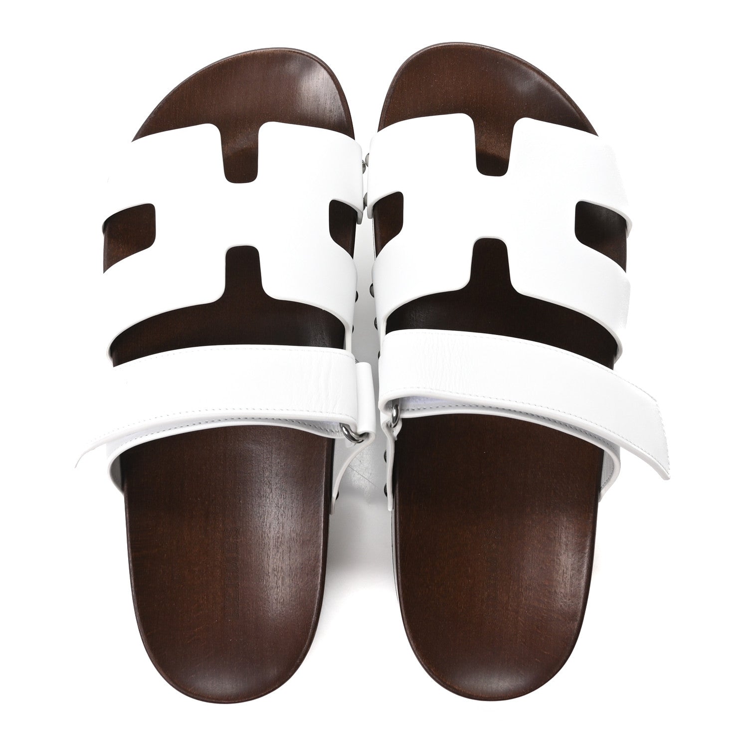 Calfskin Womens Kos Clog 39 White