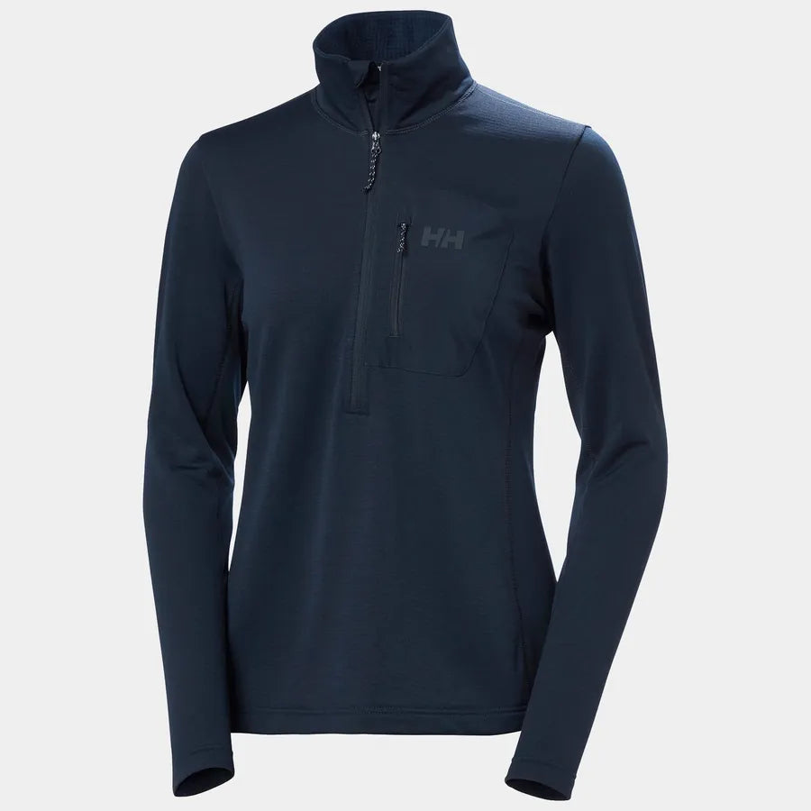 Helly Hansen Women's Versalite 1/2 Zip Fleece Jacket | Stay Comfortable and Dry with Breathable, Packable Fleece