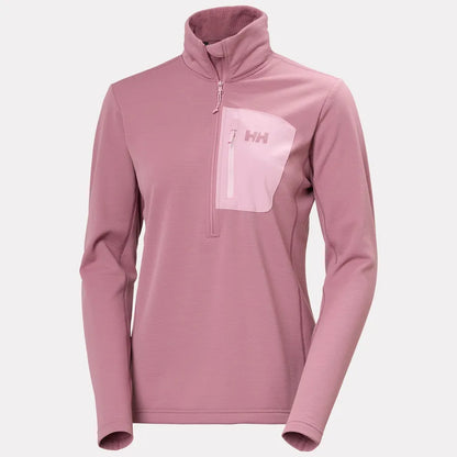Helly Hansen Women's Versalite 1/2 Zip Fleece Jacket | Stay Comfortable and Dry with Breathable, Packable Fleece