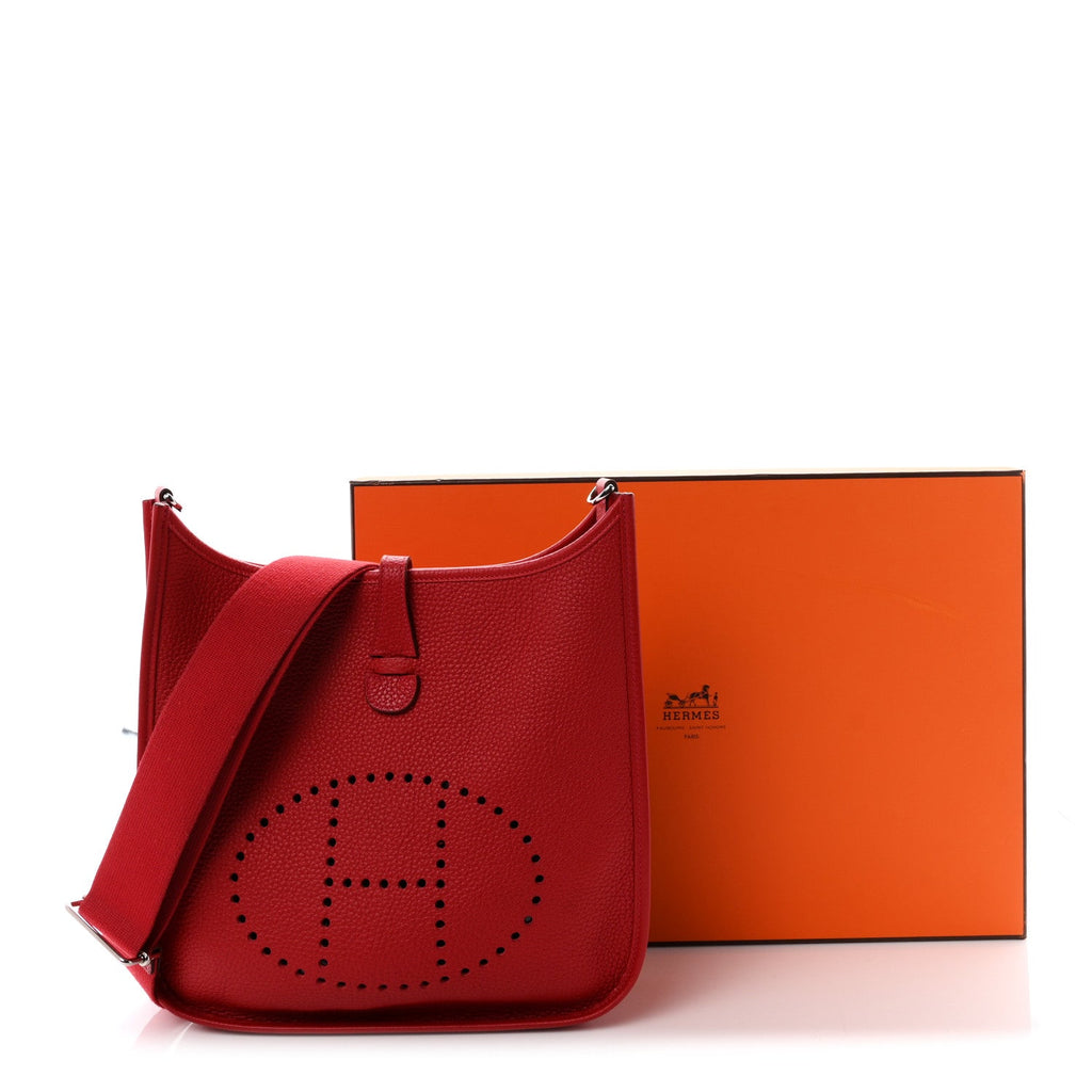 Taurillon Clemence Evelyne III PM Rouge Casaque