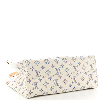 Monogram Jacquard Nautical Onthego MM Multicolor Beige