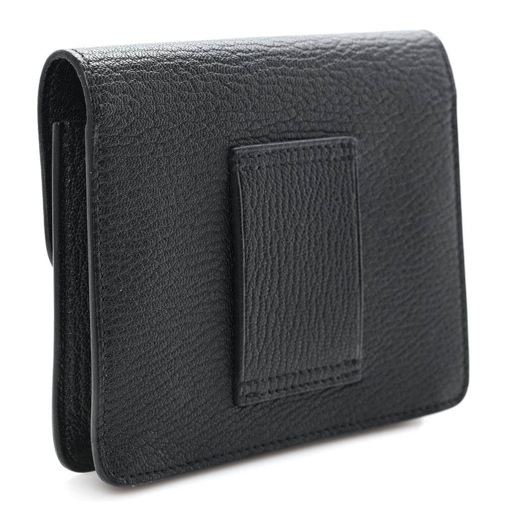 Chevre Mysore Roulis Slim Wallet Black
