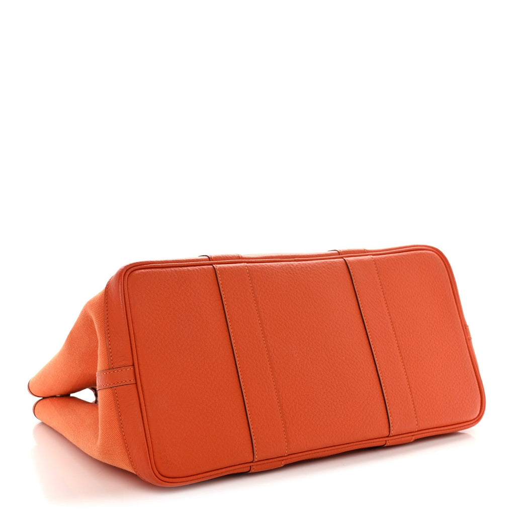 Toile Negonda Garden Party Tote 36 MM Orange